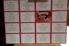 Ladies Night Table Plan