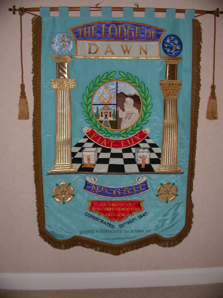 Lodge of Dawn banner