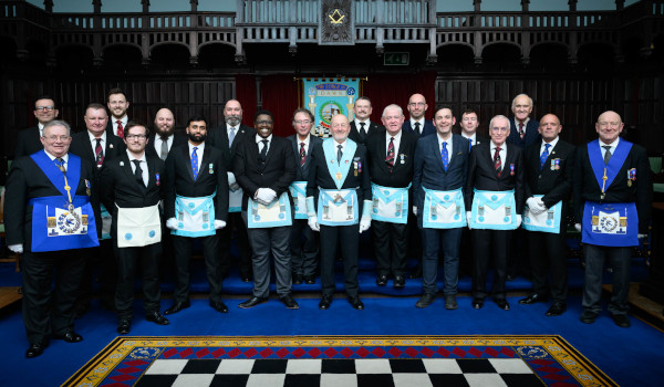 Guests at the Second annual New & Young Masons Night